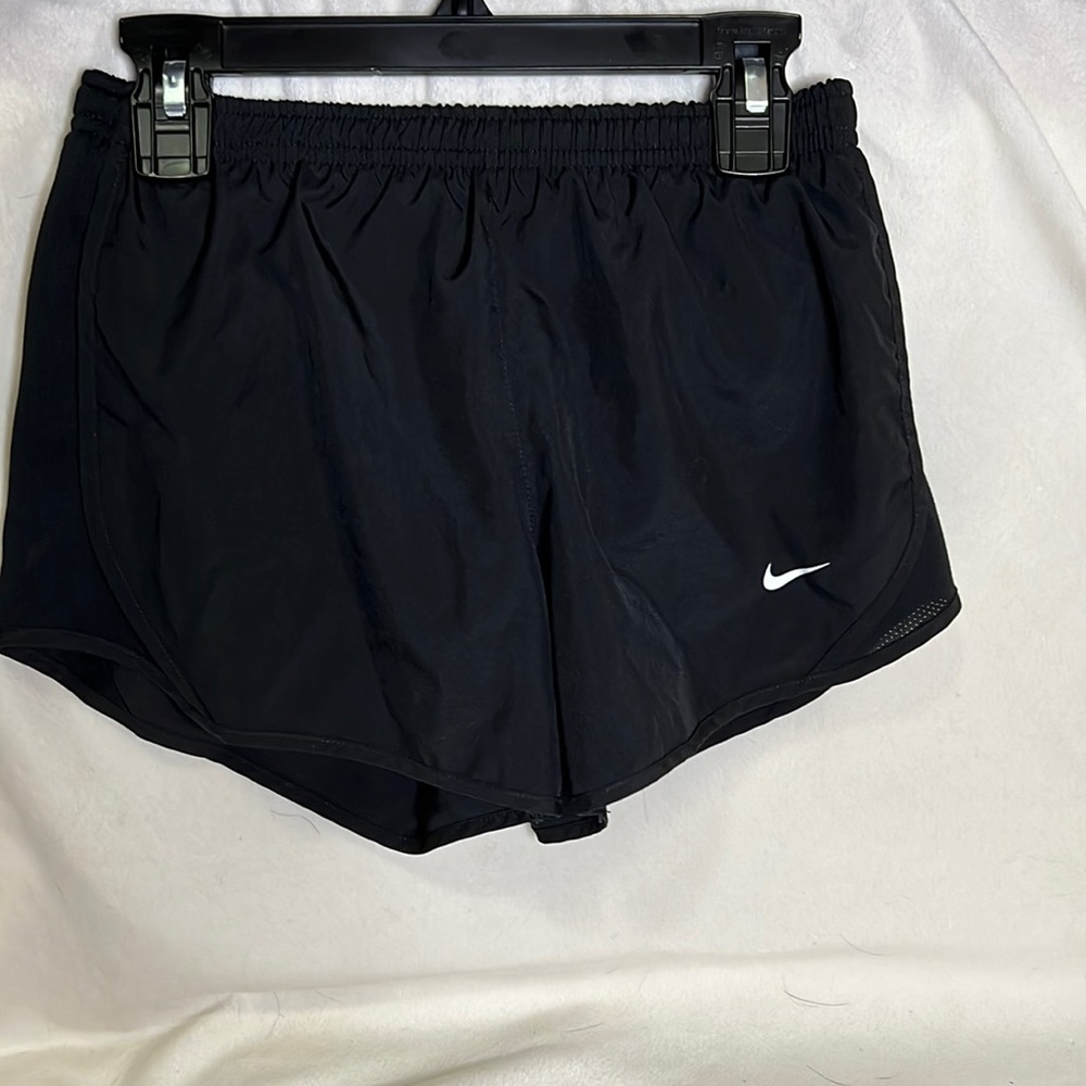 Black Nike athletic shorts